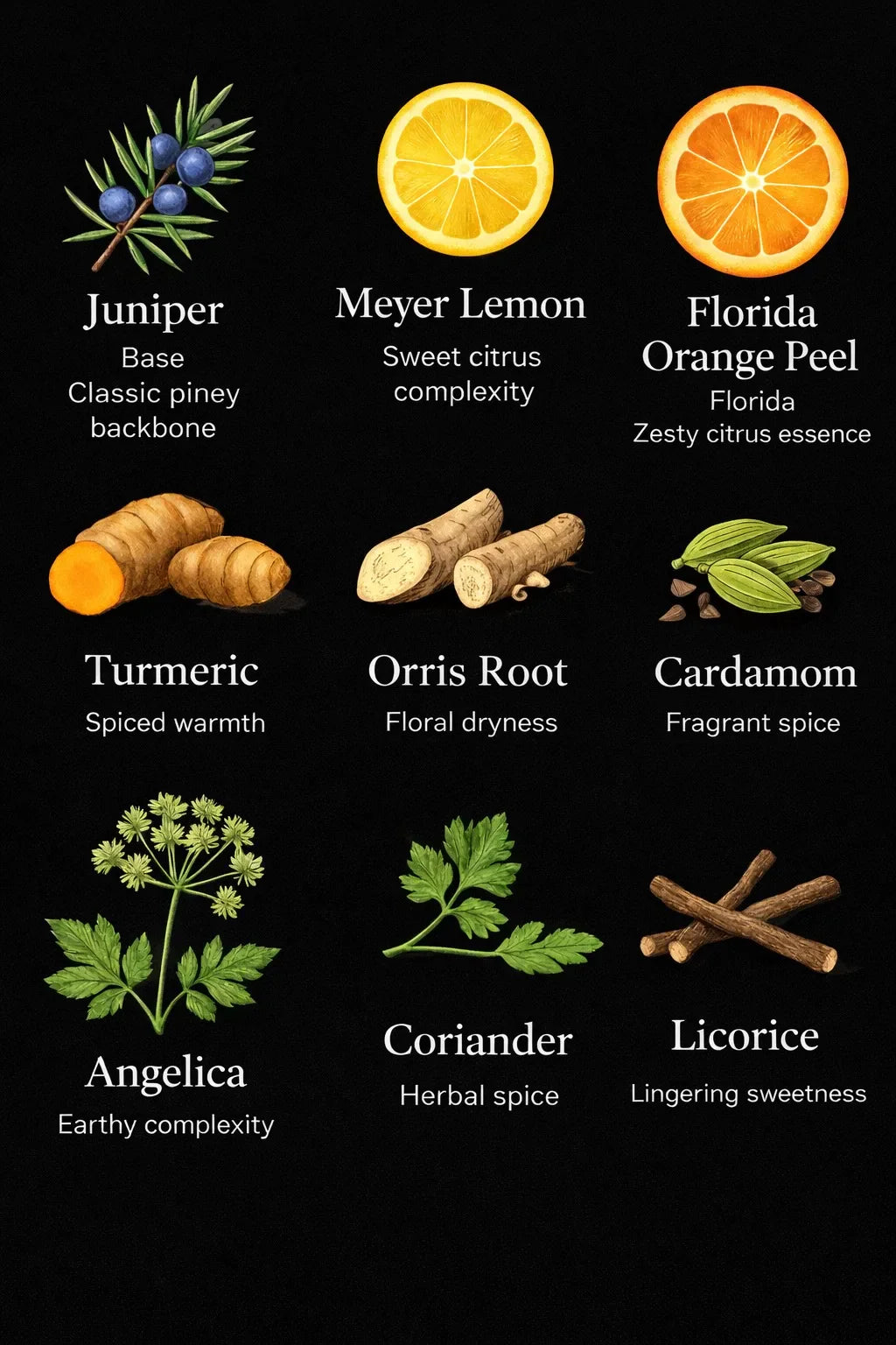 Behind the Bottle: Nine Botanicals